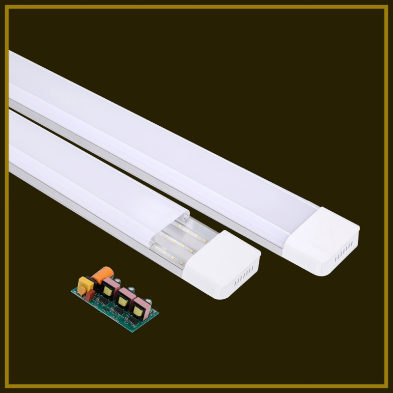 75mm方形分段LED彩边双色净化灯