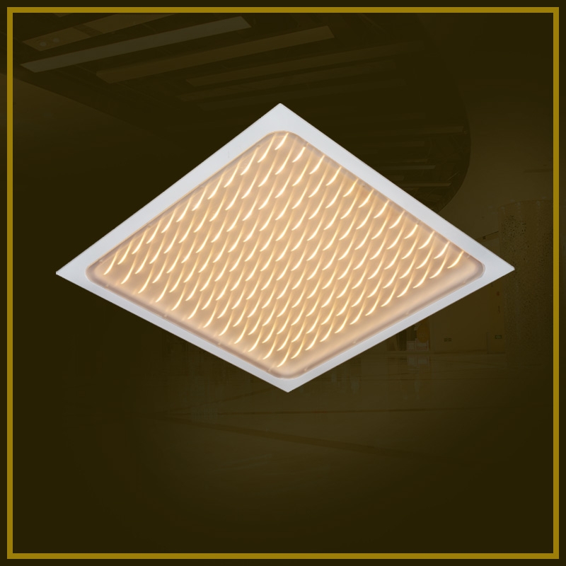 Crescent lamp panel