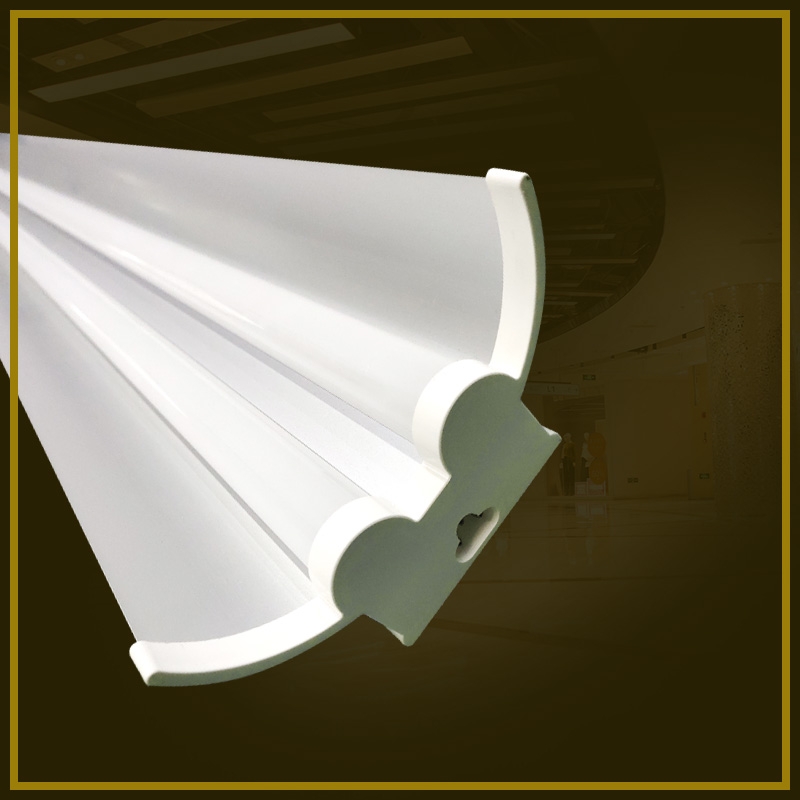 T8 double support belt cover integration